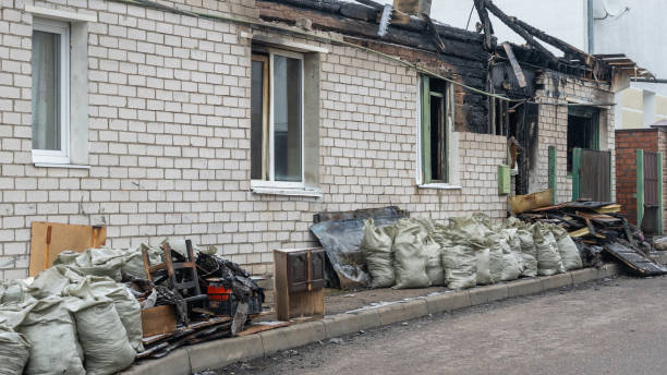 Professional Fire Damage Removal technician working in Hamel, MN